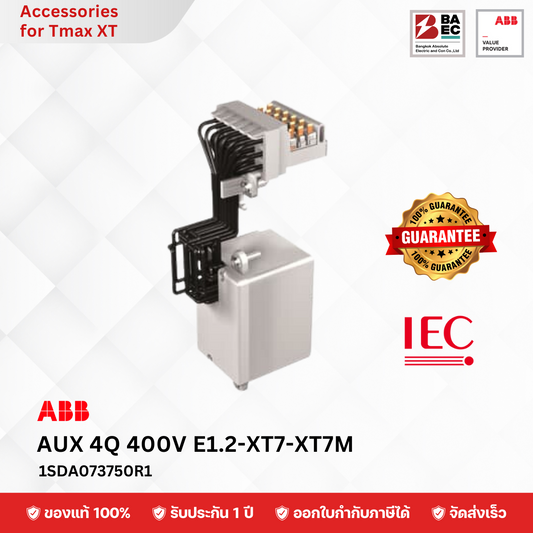 ABB Auxiliary Contact XT7-XT7M 4Q 400V