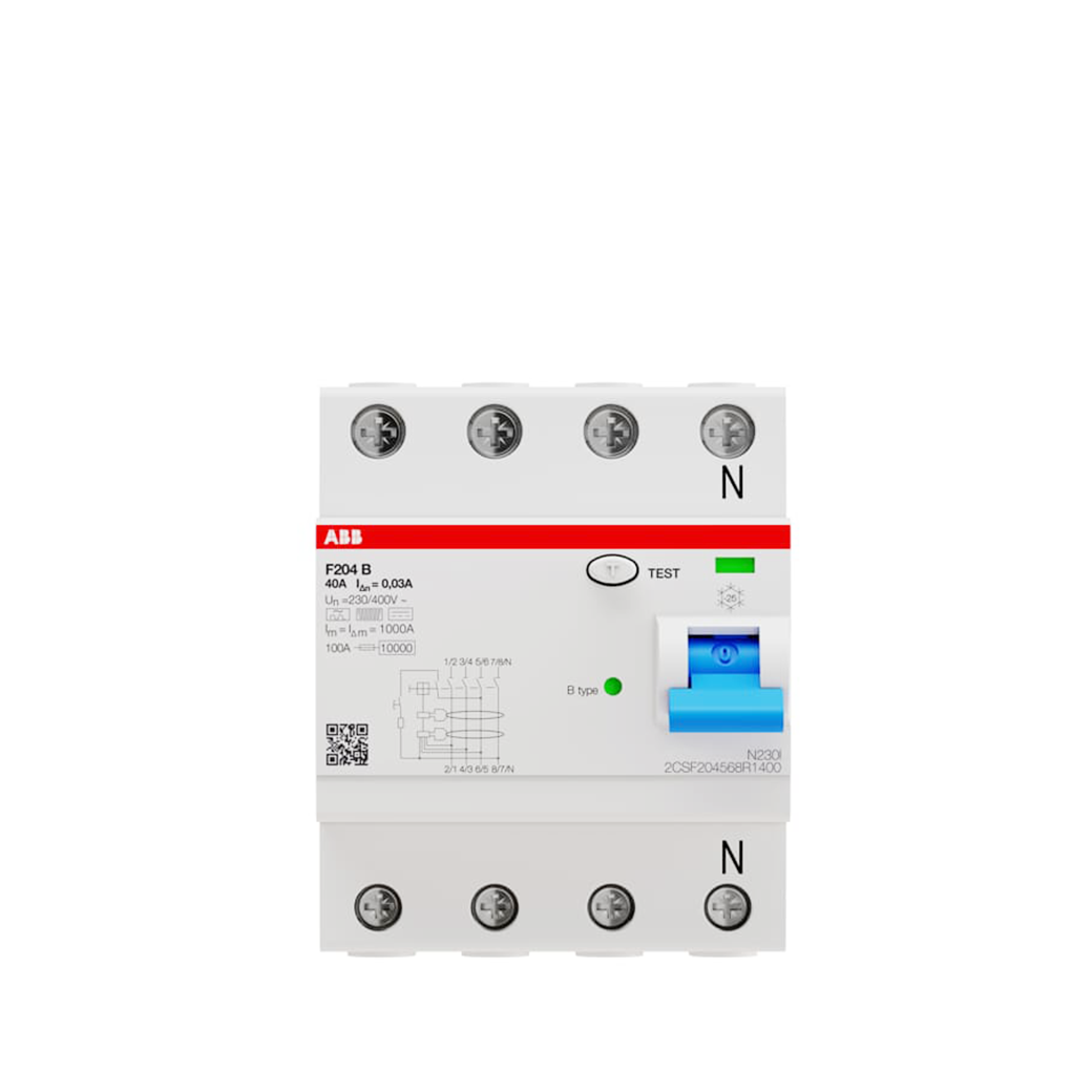 ABB RCCB Type B 2P - 4P